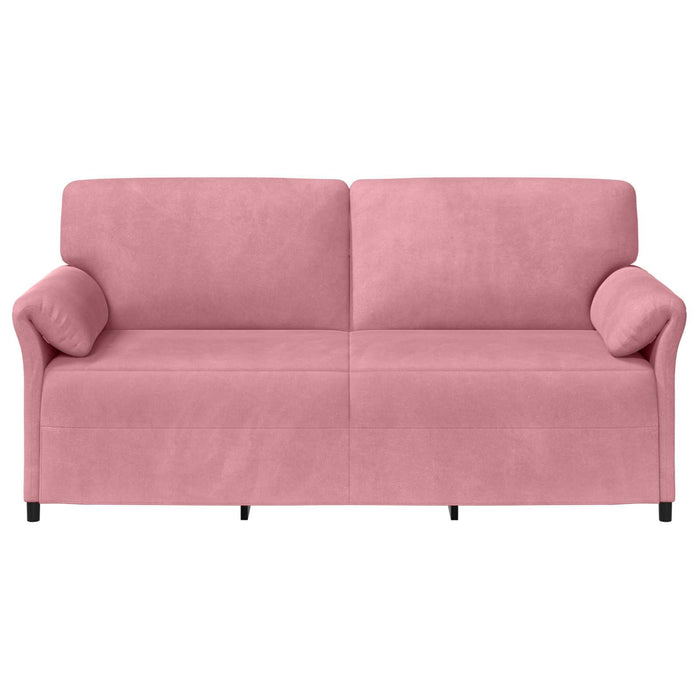 Sofa cu 3 locuri Roz 198 x 83 x 95 cm Catifea - WALTI WALTI