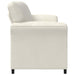 Sofa cu 3 locuri Crem 198 x 83 x 95 cm Catifea - WALTI WALTI