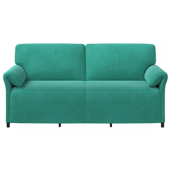 Sofa cu 3 locuri Turcoaz 198 x 83 x 95 cm Catifea - WALTI WALTI