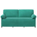 Sofa cu 3 locuri Turcoaz 198 x 83 x 95 cm Catifea - WALTI WALTI