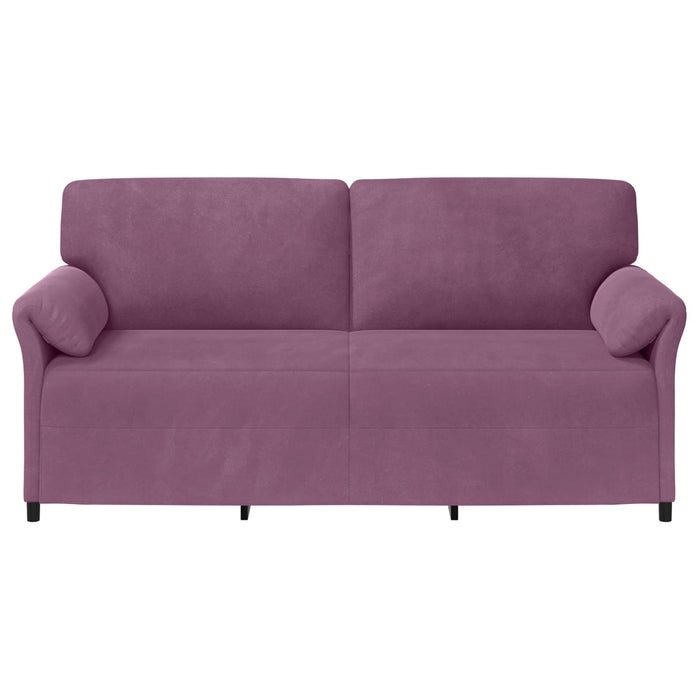 Sofa cu 3 locuri Violet 198 x 83 x 95 cm Catifea - WALTI WALTI