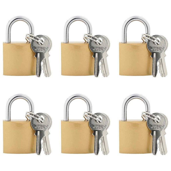 U Lock cu Chei 6 pcs Alamă Fier - WALTI WALTI