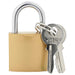 U Lock cu Chei 6 pcs Alamă Fier - WALTI WALTI