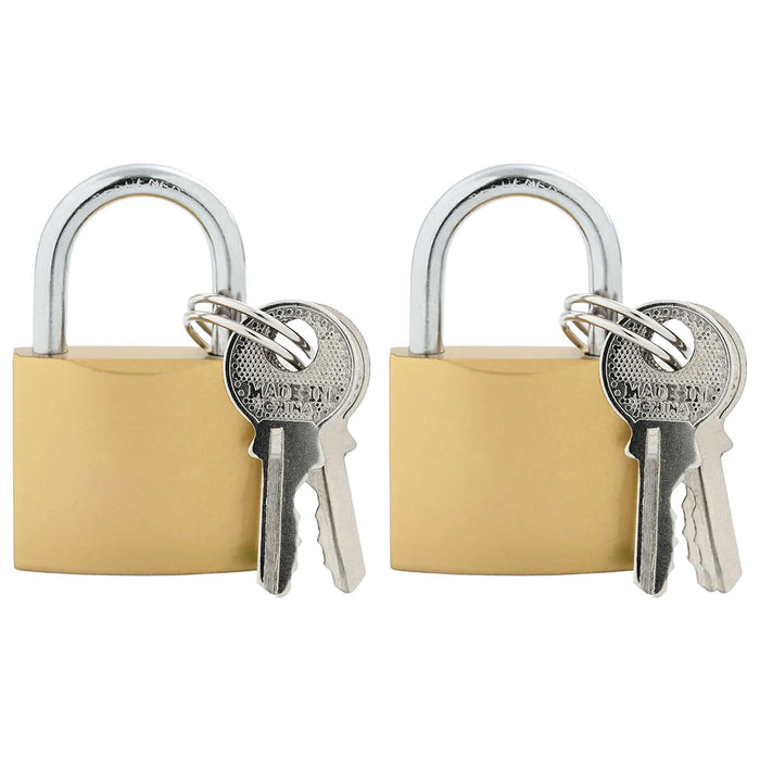 U Lock cu Chei 2 pcs Alamă Fier - WALTI WALTI