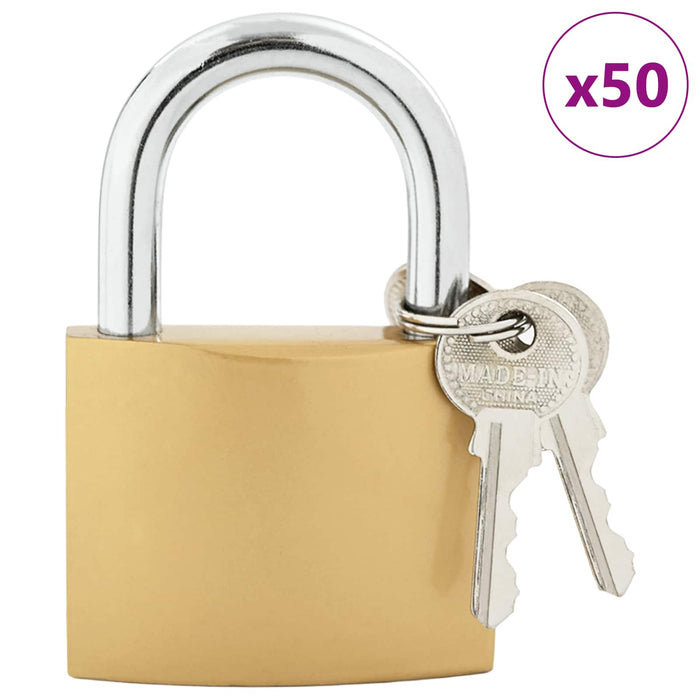 U Lock cu Chei 50 pcs Alamă Fier - WALTI WALTI