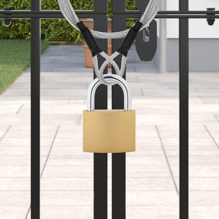 U Lock cu Chei 6 pcs Alamă Fier - WALTI WALTI