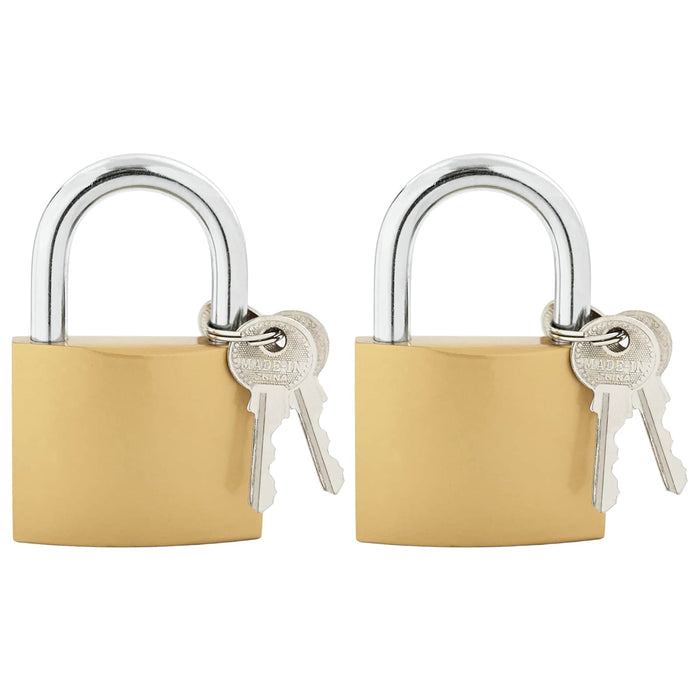 U Lock cu Chei 2 pcs Alamă Fier - WALTI WALTI