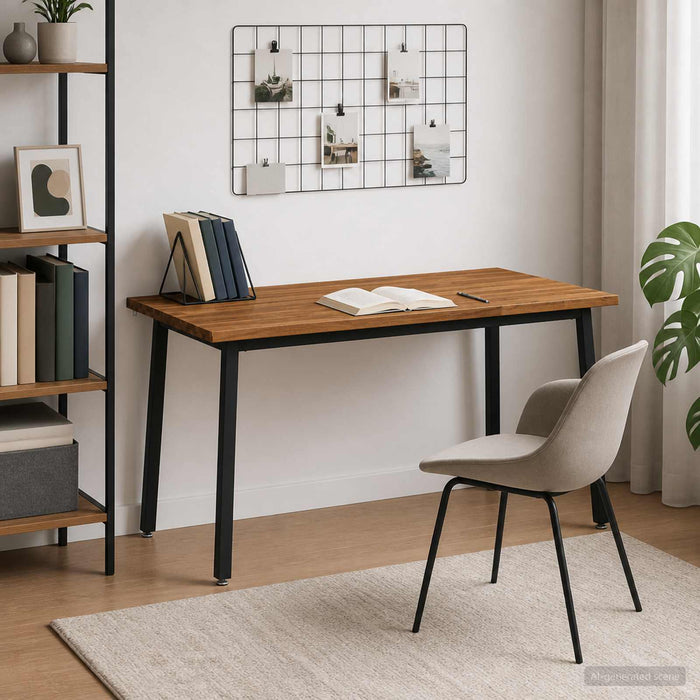 Masa de dining cu margine vie 160 x 70 x 75 cm natural WALTI