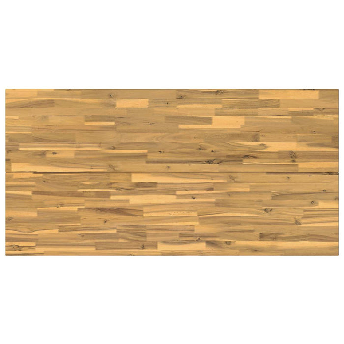 Masă de dining pătrată 160 x 70 x 75 cm Lemn Solid de Acacia WALTI
