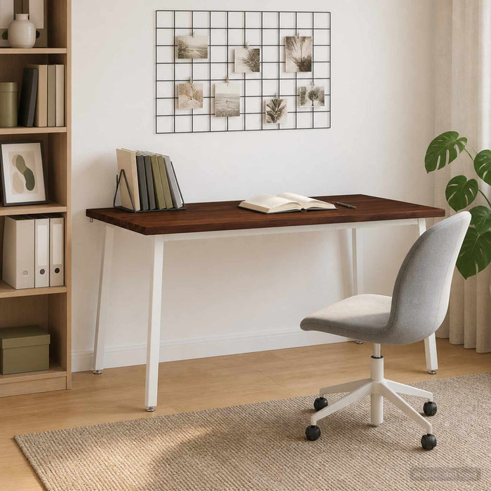 Masă de dining pătrată 160 x 70 x 75 cm Lemn Solid de Acacia WALTI