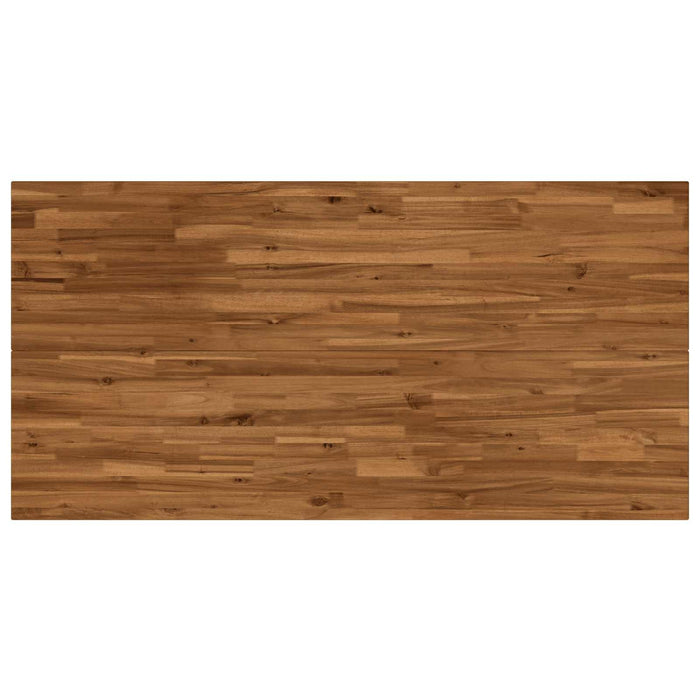 Masă de dining pătrată 160 x 80 x 75 cm Lemn Solid de Acacia WALTI