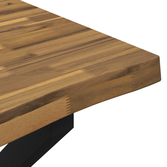 Masa de dining cu margine vie 140 x 70 x 75 cm - WALTI WALTI