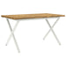 Masa de dining cu margine vie 140 x 70 x 75 cm - WALTI WALTI