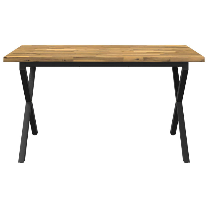 Masa de dining cu margine vie 160 x 70 x 75 cm WALTI