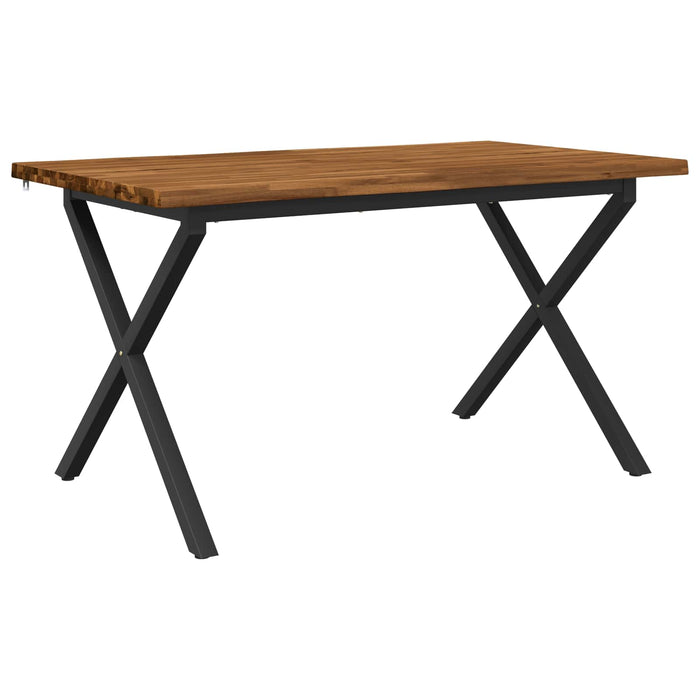 Masa de dining cu margine vie 140 x 80 x 75 cm natural - WALTI WALTI