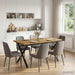 Masa de dining cu margine vie 140 x 70 x 75 cm - WALTI WALTI