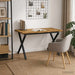 Masa de dining cu margine vie 140 x 90 x 75 cm - WALTI WALTI