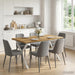 Masa de dining cu margine vie 140 x 70 x 75 cm - WALTI WALTI