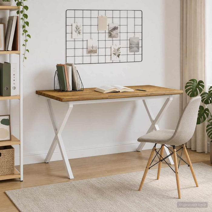 Masa de dining cu margine vie 140 x 90 x 75 cm WALTI