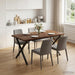 Masa de dining cu margine vie 160 x 80 x 75 cm - WALTI WALTI