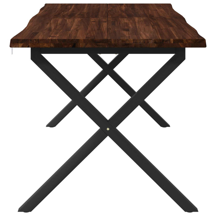 Masa de dining cu margine vie 160 x 80 x 75 cm - WALTI WALTI