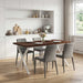 Masa de dining cu margine vie 160 x 90 x 75 cm - WALTI WALTI