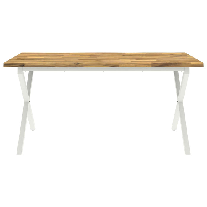 Masa de dining cu margine vie 160 x 80 x 75 cm WALTI