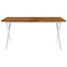 Masa de dining cu margine vie 120 x 90 x 75 cm - WALTI WALTI
