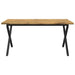 Masa de dining cu margine vie 140 x 90 x 75 cm - WALTI WALTI