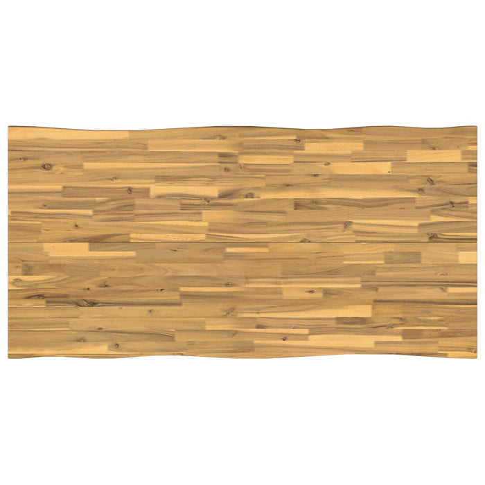 Masa de dining cu margine vie 140 x 90 x 75 cm - WALTI WALTI