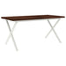 Masa de dining cu margine vie 160 x 90 x 75 cm - WALTI WALTI