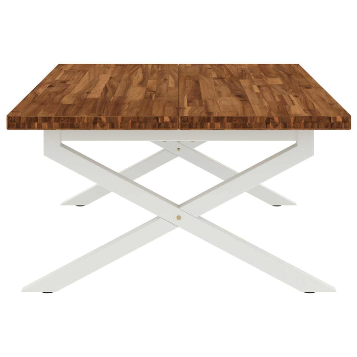 Masă de dining pătrată 120 x 90 x 75 cm Lemn Solid de Acacia - WALTI WALTI