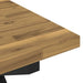 Masă de dining pătrată 120 x 90 x 75 cm Lemn Solid de Acacia - WALTI WALTI