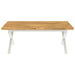 Masă de dining pătrată 120 x 90 x 75 cm Lemn Solid de Acacia - WALTI WALTI