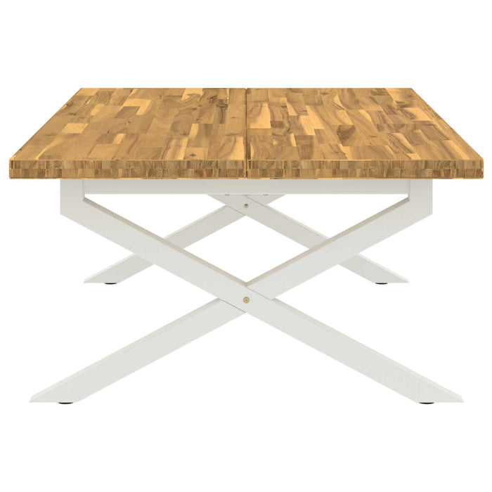 Masă de dining pătrată 120 x 90 x 75 cm Lemn Solid de Acacia - WALTI WALTI