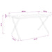 Masă de dining pătrată 120 x 90 x 75 cm Lemn Solid de Acacia - WALTI WALTI
