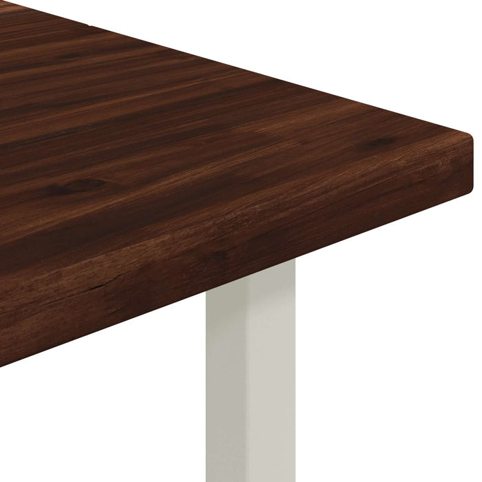 Masă de dining pătrată 160 x 70 x 75 cm Lemn Solid de Acacia WALTI