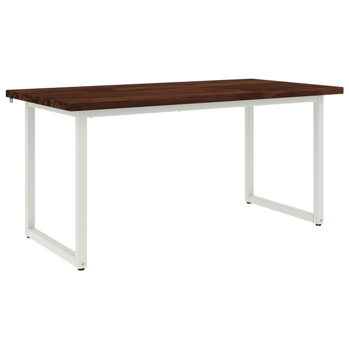 Masă de dining pătrată 160 x 70 x 75 cm Lemn Solid de Acacia WALTI
