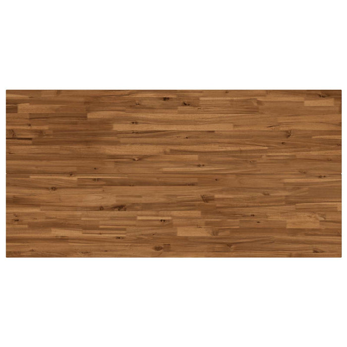 Masă de dining pătrată 160 x 70 x 75 cm Lemn Solid de Acacia WALTI
