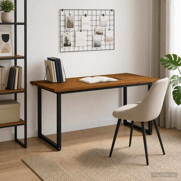 Masă de dining pătrată 160 x 70 x 75 cm Lemn Solid de Acacia WALTI