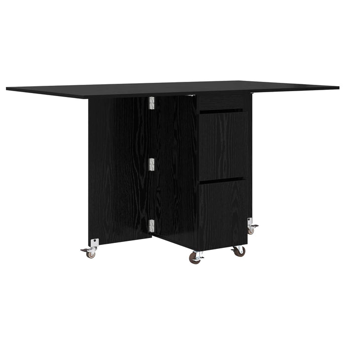 Masă de dining 2 pcs 140 x 80 x 77 cm Lemn prelucrat - WALTI WALTI
