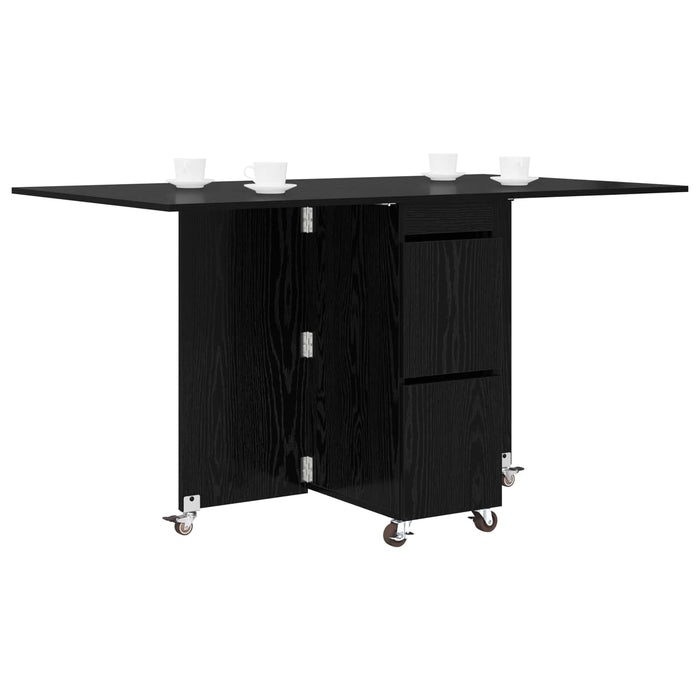 Masă de dining 2 pcs 140 x 80 x 77 cm Lemn prelucrat - WALTI WALTI