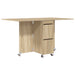 Masă de dining 2 pcs 140 x 80 x 77 cm Lemn prelucrat - WALTI WALTI