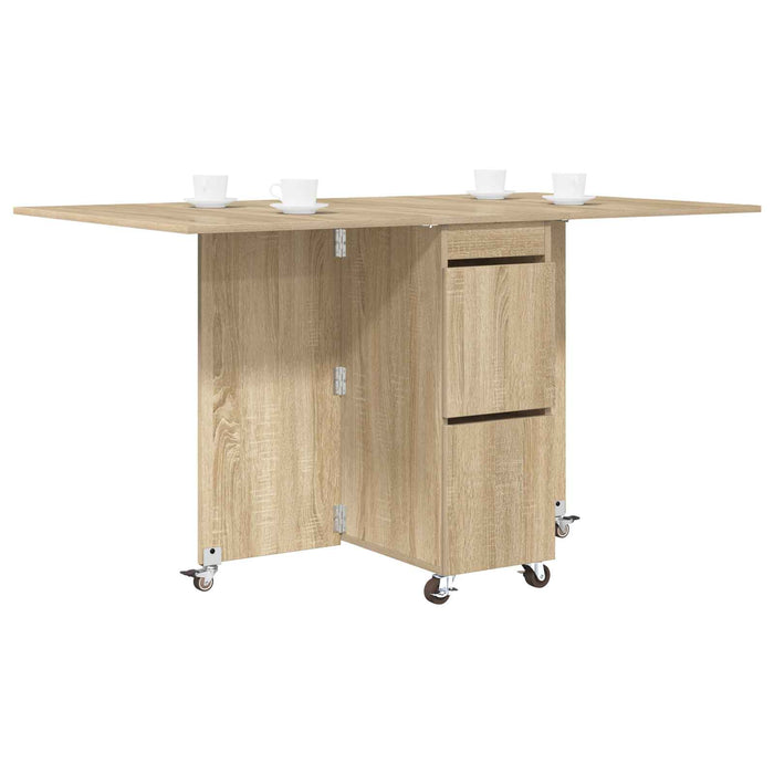 Masă de dining 2 pcs 140 x 80 x 77 cm Lemn prelucrat - WALTI WALTI