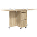 Masă de dining 2 pcs 140 x 80 x 77 cm Lemn prelucrat - WALTI WALTI