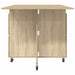Masă de dining 2 pcs 140 x 80 x 77 cm Lemn prelucrat - WALTI WALTI