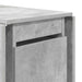 Masă de dining 2 pcs 140 x 80 x 77 cm Lemn prelucrat Gri Beton - WALTI WALTI