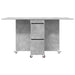 Masă de dining 2 pcs 140 x 80 x 77 cm Lemn prelucrat Gri Beton - WALTI WALTI