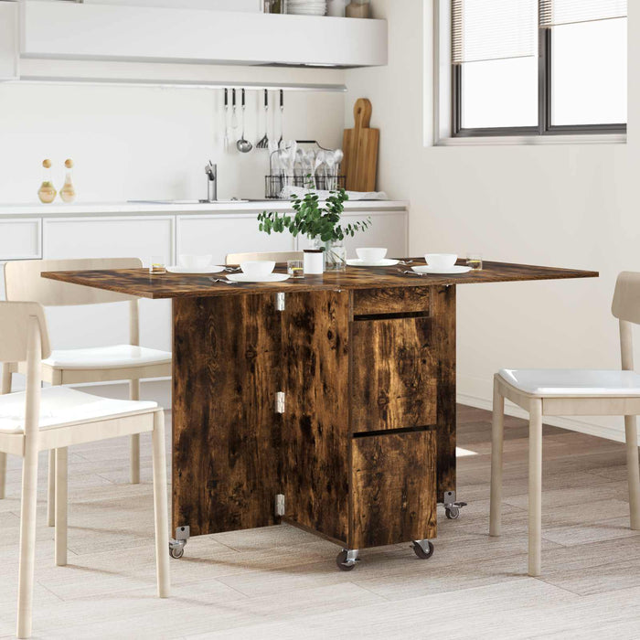 Masă de dining 2 pcs 140 x 80 x 77 cm Lemn prelucrat - WALTI WALTI