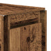 Masă de dining 2 pcs 140 x 80 x 77 cm Lemn prelucrat Lemn vechi - WALTI WALTI